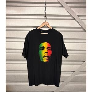 Vintage Bob Marley Y2k Zion T shirt Mens Sz X large Hype Reggae